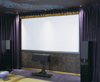 Draper Clarion Projector Screen with Veltex