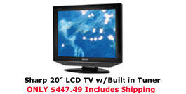 Sharp LC20S7U 20 inch LCD TV