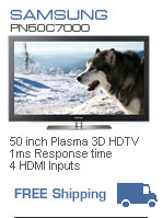 Samsung PN50C7000 50 inch Plasma 3D HDTV