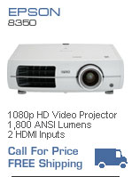 Epson 8100 1080p Home Theater Video Projector
