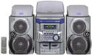Sharp cd-dd4500 mini home theater cddd4500 210 Watt Dolby Digital 3-CD System with 5 Speakers