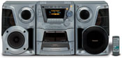 Panasonic sc-ak33 home theater mini stereo scak33 260 Watt Mini Stereo System with Super Woofer System and 5 CD Changer