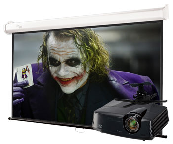 Mitsubishi HC4000 1080p Home Theater Video Projector Bundle