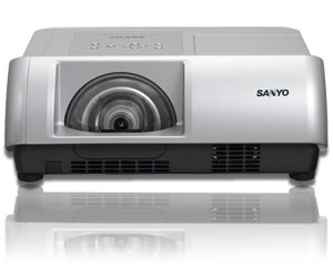 Sanyo PLC-WL2500 WXGA 3LCD Ultra-Short Throw Video Projector