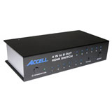 Accell K072C-004B HDMI AV Switcher