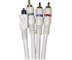 Steren 253-106IV 6 ft Component Video Cable
