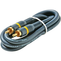 Steren 254-110BL 3 ft Composite Video Cable
