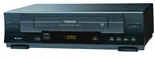 Toshiba w-412 hifi vcr w412 4-Head Mono and Hi-Fi VCRs